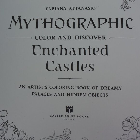 Mythographic Enchanted Castles Coloring Book by Fabiana Attanasio - Picture 4 of 12